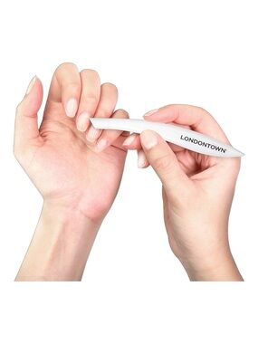Londontown Inc. Cuticle Pusher White Black